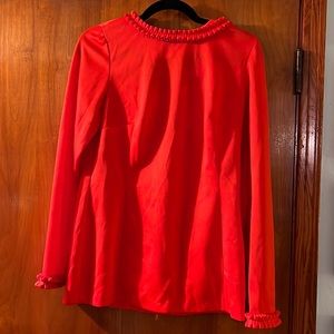 Vintage ruffled blouse